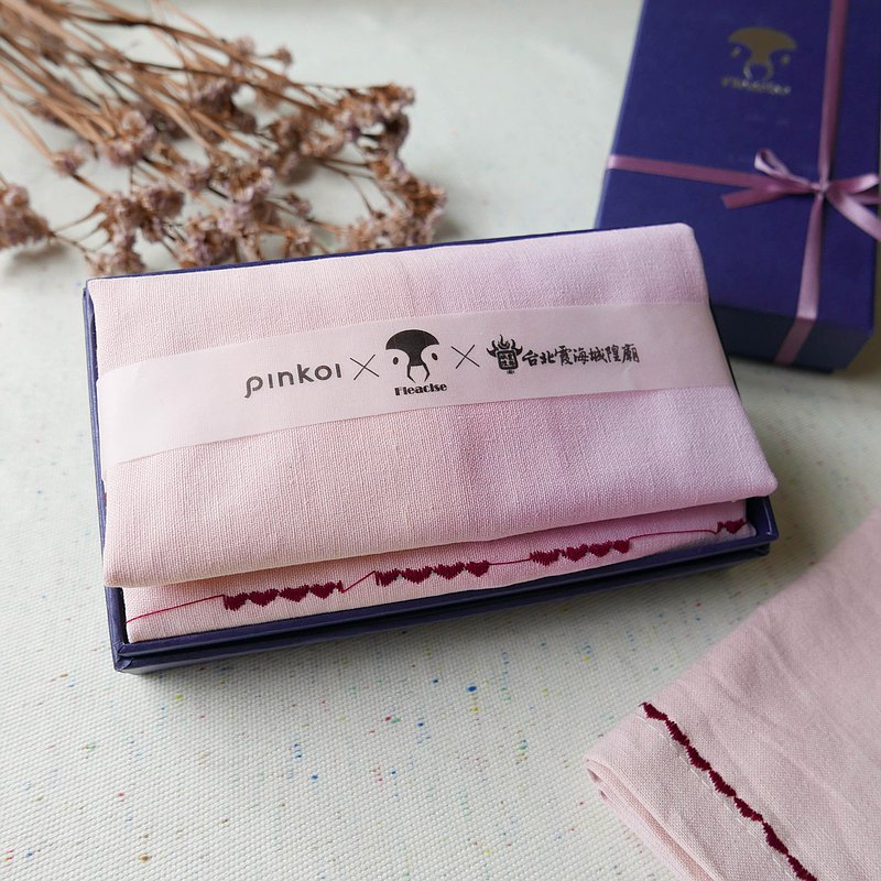 霞海城隍廟聯名 × 摩斯密碼我愛你 手染門簾【5%營收支持公益】