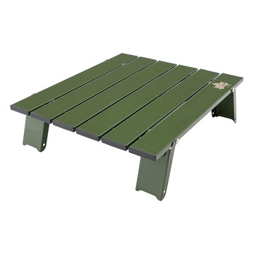 LOGOS 膳食桌 22FW 折疊式迷你桌 鋁合金材質  大地綠  40 x 36 x 10.5 cm