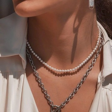 ME30 Timeless - ONLY ME 珍珠項鍊 4mm (2色) - 金