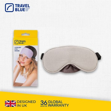 【 Travel Blue 藍旅 】 Luxury 豪華旅行眼罩  TB453