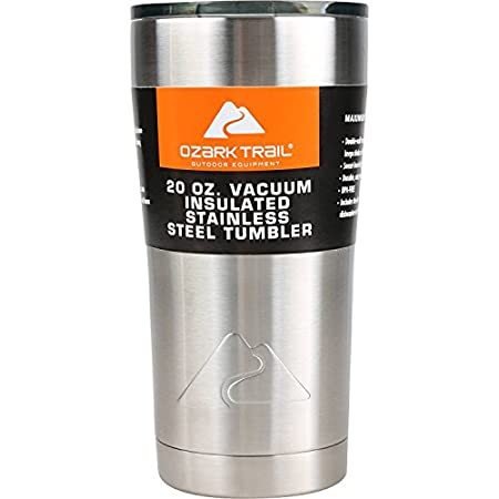 Ozark Trail 20-Ounce Double-Wall Vacuum-Sealed Tumbler by Ozark Trail