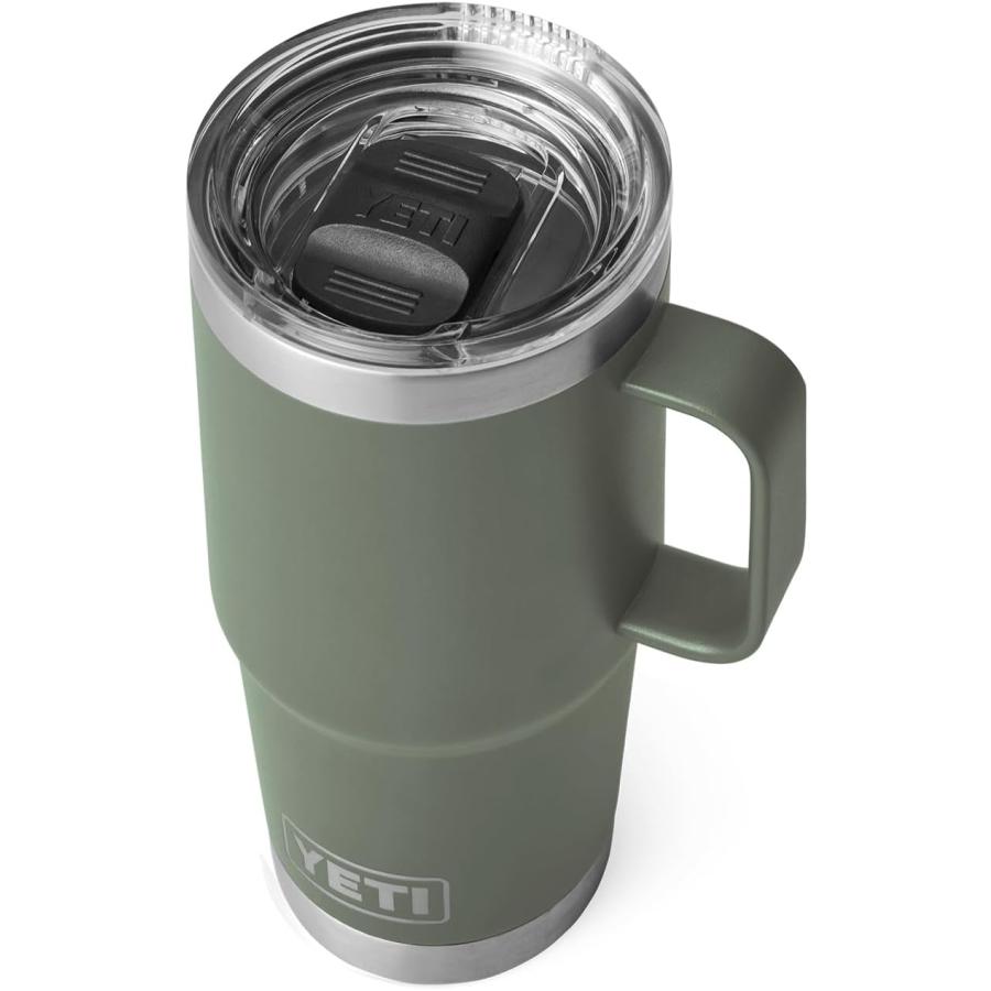 YETI Rambler 20oz Travel Mug With Stronghold Lid Camp Green イエティ ランブラー 591ml トラベルマグ ストロングホールド蓋