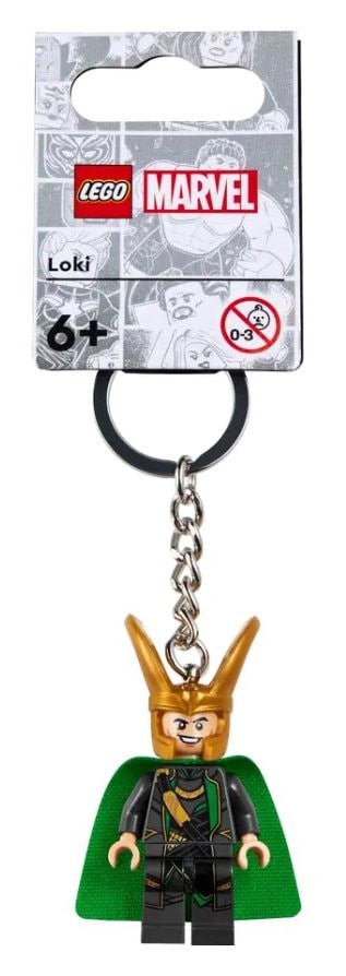 【LEGO 樂高】磚星球〡 854294 洛基 鑰匙圈