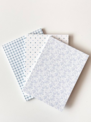 藍色情緒 મૅમો પેડ