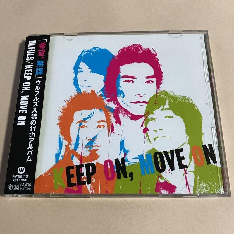 ウルフルズ CD DVD 2枚組KEEP ON, MOVE ON ソウルフル バンザイ ガッツだぜ