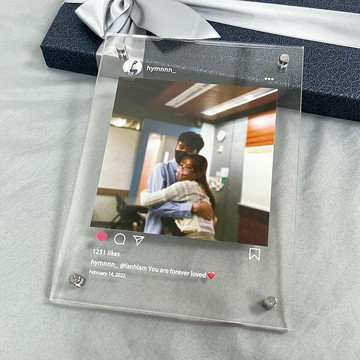 【香港製作】 IG版面相架|亞克力|客製化相架|移民禮物|情人節