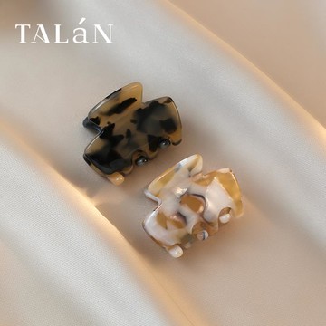 森系萌萌少女小抓夾半透明琥珀色劉海夾超仙時尚夾子頭飾發夾發飾