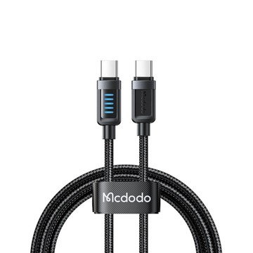 Mcdodo USB-C to USB-C 240W 1.2m LED 充電顯示傳輸充電線 C to C
