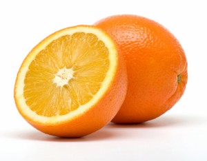 オレンジ 1個