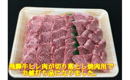 飛騨牛ヒレ切り落とし肉焼肉用500g 38-005