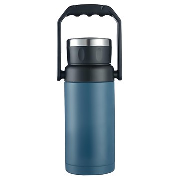 304 不鏽鋼大容量保溫壺  顏色隨機  1個  1.1L