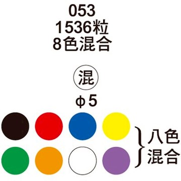 【文具通】Herwood 鶴屋 圓形標籤5mm混色 AS053【APP滿額下單10%點數(單一帳號最高5000點)】1/31止