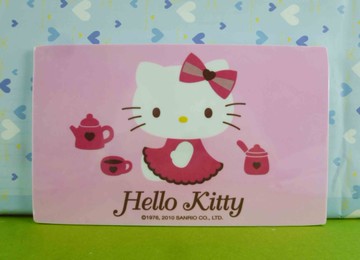 【震撼精品百貨】Hello Kitty 凱蒂貓~隔熱墊~淡粉茶具【共1款】
