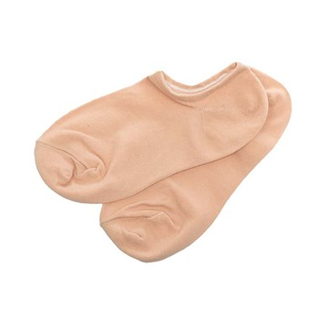 ABC-MART 女 22-25CM 粉橘襪 襪子 短襪 A4C0804137