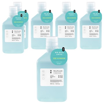 Shallop 刷樂 植漱口 海霧  400ml  6瓶