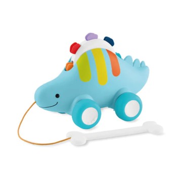 SKIP HOP E&M三合一互動式手鼓小恐龍|手拉車