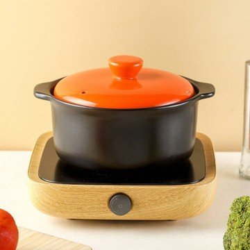 3L陶瓷砂鍋可干燒湯鍋健康養生煲粥鍋燉鍋燉肉家用明火耐高溫【聚物優品】