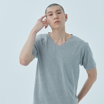 Vacation V領彈性短袖（限定色）