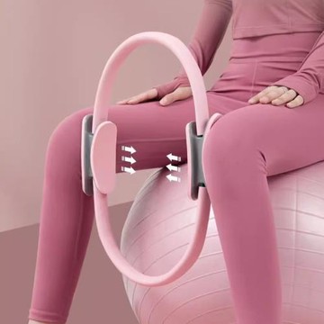 瑜伽圈普拉提圈夾腿器瑜伽魔力圈鍛煉肌肉健身美背圈瑜伽圈夾力環