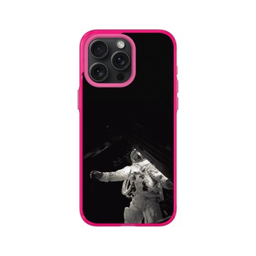 iPhone 15 Pro Max Clear 粉漾桃 - NASA - Gemini 4 - Astronaut White Walking In Space