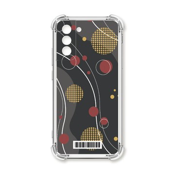 S系列(其他) 殼 TRON 三星 S21 PLUS 日系和風圓點律動系列  載具 四角防摔殼 手機殼