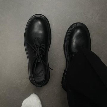 男士德比皮鞋厚底增高2026新款春季透氣商務休閑正裝結婚新郎皮鞋