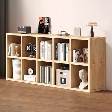 HappyLife 全實木10格書櫃 加高款 Y11769