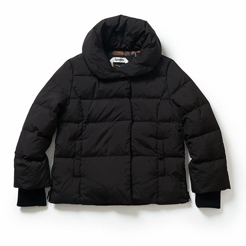 スプームxjalショッピング ショートダウンコート ブラック 36 M レディース アウター トップス 36 M 通販 Lineポイント最大1 0 Get Lineショッピング