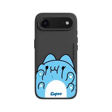 iPhone Air SolidX 黑 - 貓貓蟲咖波 Bugcat Capoo - 咖波好擠