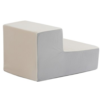 柏爾寵物 狗貓階梯樓梯二層  50 x 38 x 30cm  灰色  1個