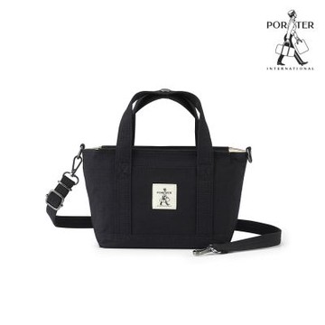 PORTER INTERNATIONAL - 輕盈靈巧NIMBLE手提包 (S) - 黑