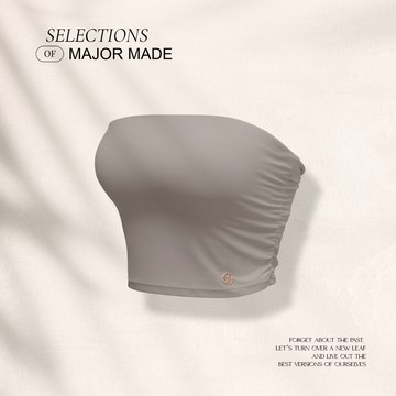 時髦金屬牌涼感平口背心