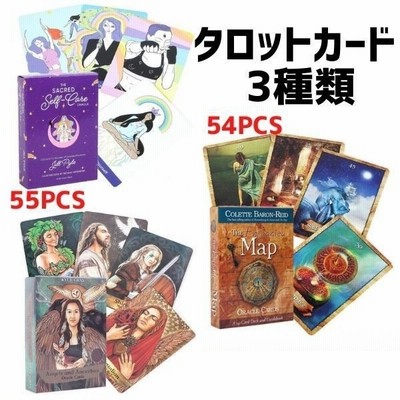 占い タロットカード スピリット 開運 タロット Map エンジェル オラクル 英語 54 55pcs 3種類 通販 Lineポイント最大get Lineショッピング