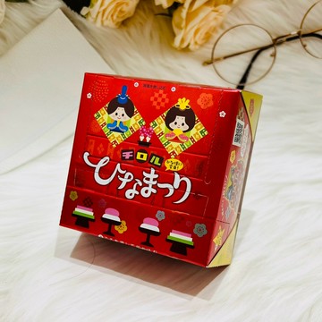 日本 Tirol 松尾 女兒節版 綜合可可風味糖 餅乾風味/桃子風味/草莓香草風味 97.2g