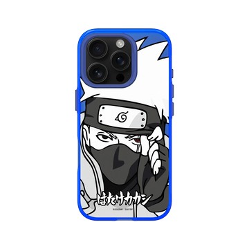 iPhone 16 Pro Clear 激光藍 - 火影忍者 Naruto - 黑白系列-卡卡西