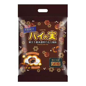樂天 千層派濃厚巧克力風味 120.4公克 X 4入