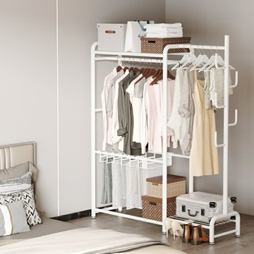 簡易衣帽架 曬衣桿 晾衣架 衣架 吊衣架 置物架 曬衣架 落地衣架 衣帽架 簡易晾衣架 落地掛衣架 衣帽架落地立