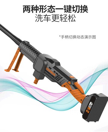 無線鋰電高壓洗車機充電式清洗機無線車載便攜式水槍多功能洗車機 可開發票 快速出貨