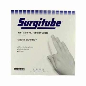 Tubular Bandage 5/8 Inch X 50 Yard Size 1 White 1 Each by Surgitube