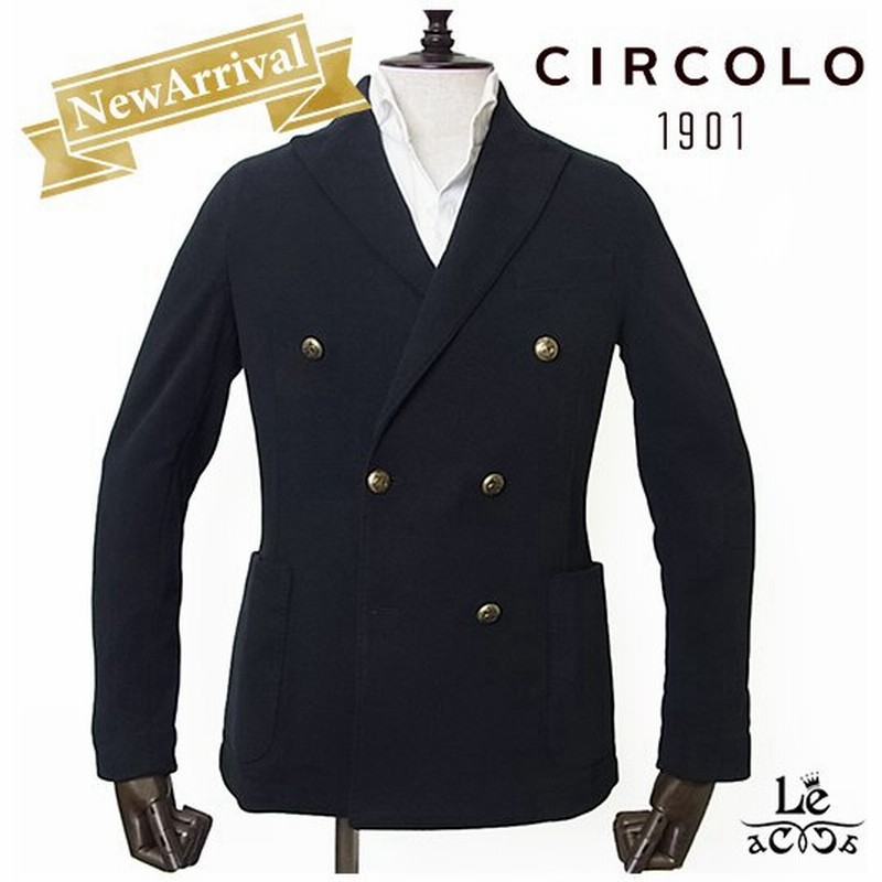 Circolo1901 チルコロ ダブルブレスト ジャケット ダブルジャケット メンズ セットアップ ブラック カシミヤタッチ メタルボタン 国内正規品 通販 Lineポイント最大0 5 Get Lineショッピング