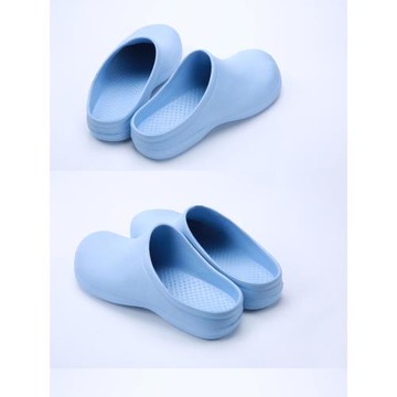 手術室拖鞋廚房工作鞋防滑拖鞋夏季男女鞋手術鞋廚師鞋包頭手術鞋