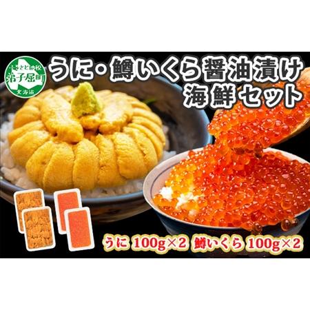 ふるさと納税 1750. うに チリ産 冷凍 200g 鱒いくら醤油漬け 200g 計400g セット ウニ 雲丹 ますいくら 鱒 イクラ いくら いくら醤油漬け 海.. 北海道弟子屈町