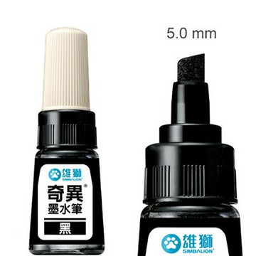 【文具通】SIMBALION 雄獅#300奇異墨水筆黑 R1010012【APP滿額下單4%點數(單一帳號最高1500點)】5/31止