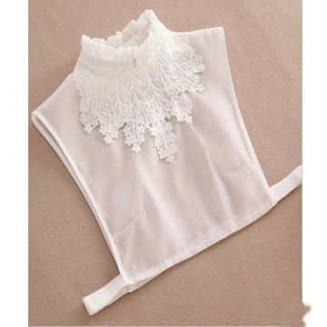 【巴黎精品】現貨秒發 假領子襯衫領片(木耳立領雪花片花邊女裝配件2色a1gg5)