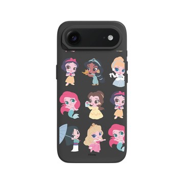 iPhone Air SolidX 黑 - 迪士尼-公主系列 Disney Princess - Q版-迪士尼公主