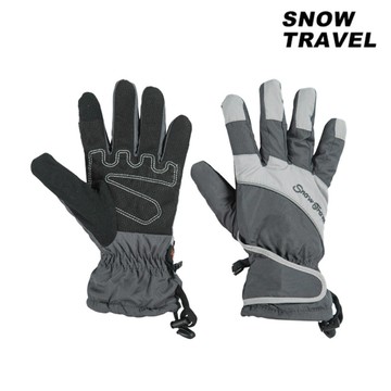 Snow Travel 英國Ski-Dri 觸控保暖手套 AR-73 / 灰L