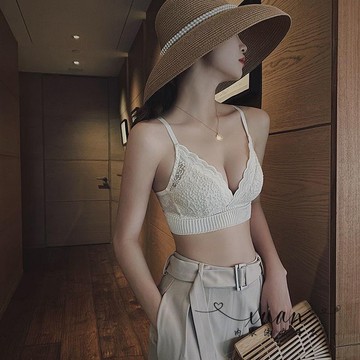 Xuan♥小胸內衣女聚攏薄款無鋼圈防下垂胸罩調整型收副乳平胸專用文胸