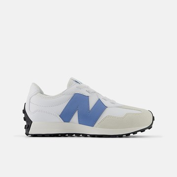 New Balance 327系列 休閒鞋 中大童 白藍色_PH327SW-W