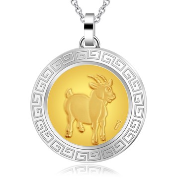 KATROY・ 項鍊・金飾・十二生肖 ・羊