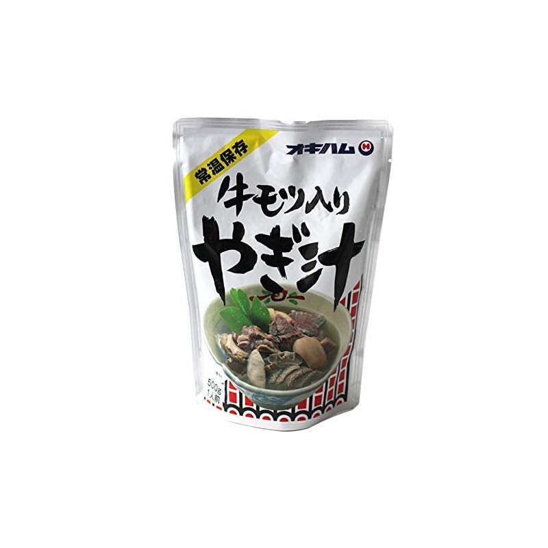 沖縄ハム総合食品株式会社 牛モツ入り やぎ汁 500g